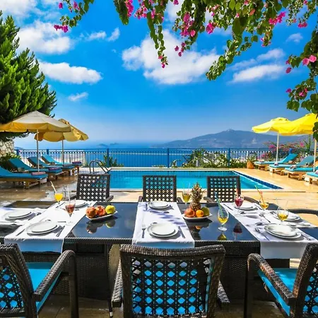 Vilă Sea View With Pool For 10 People In Antalya, Kas - Awz 129 Kalkan